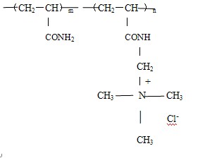 聚丙烯酰胺分子结构式